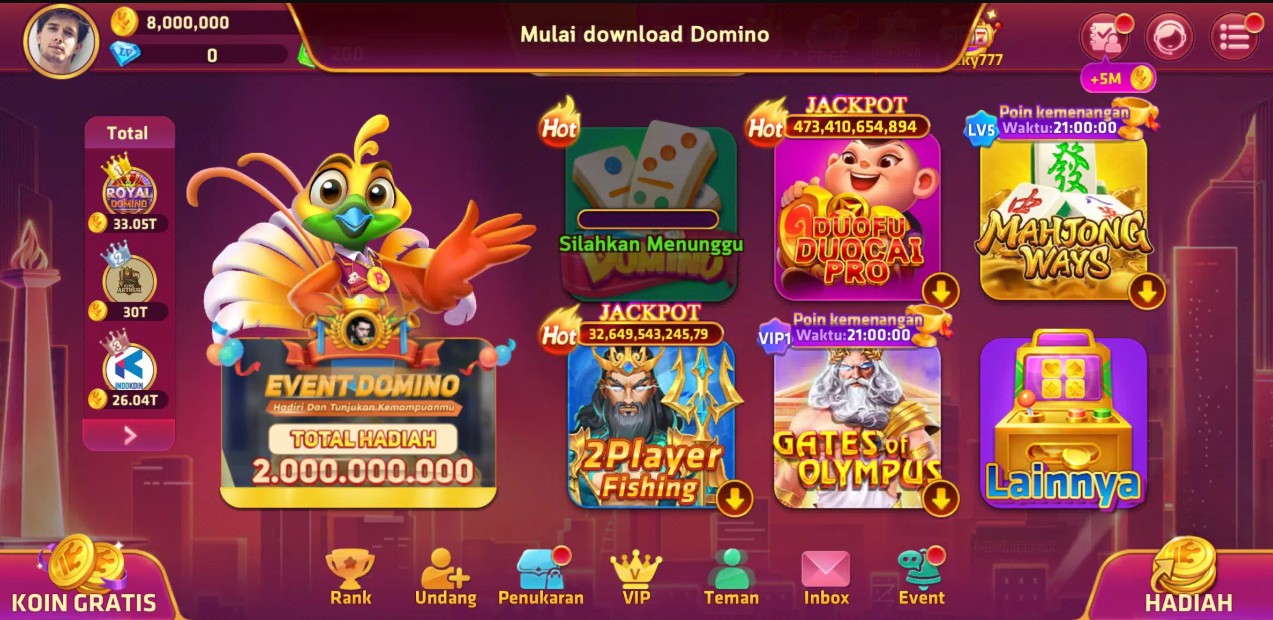 Banner layanan bongkar chip Higgs Domino dan Royal Domino — KartuLeon